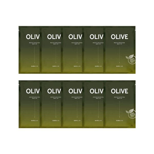 BARULAB The Clean Vegan Olive Mask - 10pcs