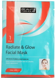 Beauty Formulas Radiate & Glow Facial Mask