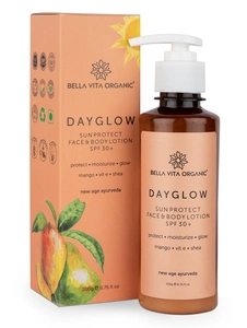 Bella Vita Organic Bella Vita Organic Day Glow Face And Body Sunscreen Lotion