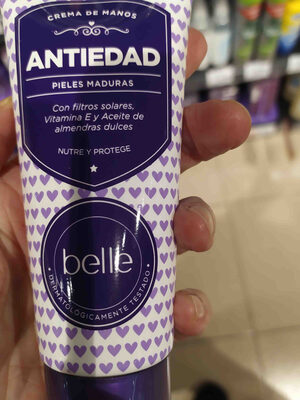 Crema de manos antiedad