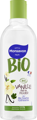 MONSAVON BIO Gel Douche certifié Bio Vanille Fleur de Figuier 300ml