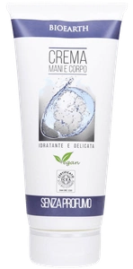 bioearth Natural Unscented Hands And Body Cream Crema Senza Profumo