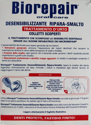 Desensibilizzante ripara smalto