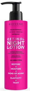 Biovene Retinol Night Lotion Extra-firming Organic Raspberry Body Cream