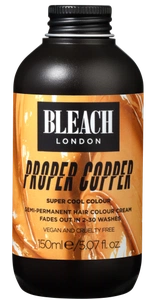 BLEACH London Proper Copper Super Cool Colour Warm Auburn Semi-permanent Hair Colour Cream