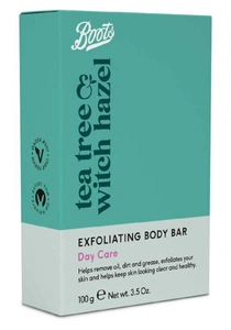 Boots Tea Tree & Witch Hazel Exfoliating Bar