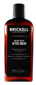 Brickell Instant Relief Aftershave
