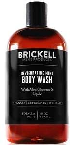 Brickell Men's Products Invigorating Mint Body Wash