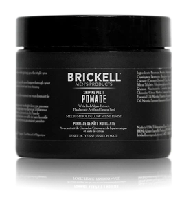 Brickell Men's Products Shaping Paste Pomade For Men