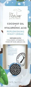By Nature Coconut Oil + Hyaluronic Acid Replenishing Night Creme
