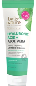 By Nature By Nature Hyaluronic Acid + Aloe Vera Purifying & Hydrating Gel Facial Cleanser