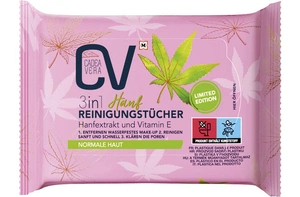 CadeaVera CV 3in1 Hanf Reinigungstücher