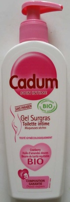 Gel surgras Toilette intime