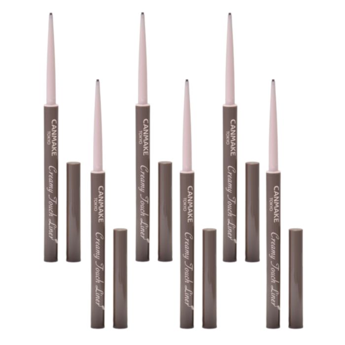 Canmake CANMAKE Creamy Touch Liner - 0.08g - 02 Medium Brown (6ea) Set