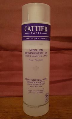 Cattier Paris Solution Micellaire Démaquillante "Perle D'eau"