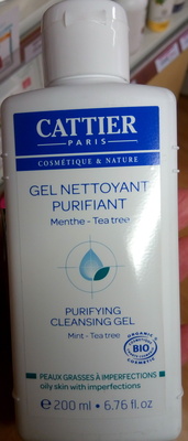 Gel nettoyant purifiant Menthe Tea tree
