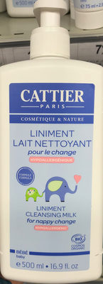 Liniment lait nettoyant