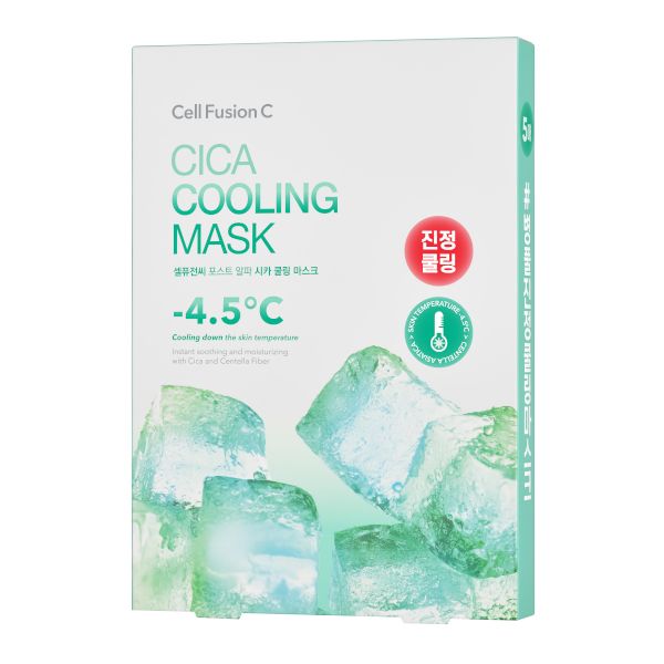 Cell Fusion C Cica Cooling Mask - 5pcs