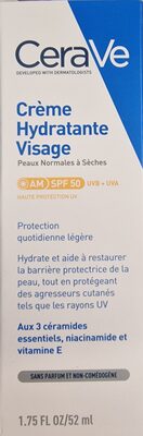 cerave créme hydratante visage