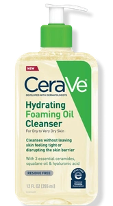 CeraVe Hydrating Foaming Oil Cleanser