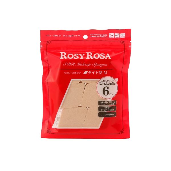 Chantilly Rosy Rosa Value Sponge Diamond Type M - 6pcs