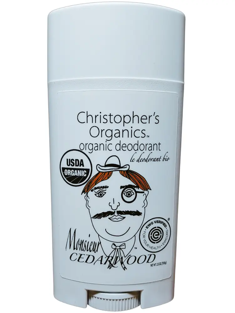 Monsieur Cedarwood Organic Deodorant