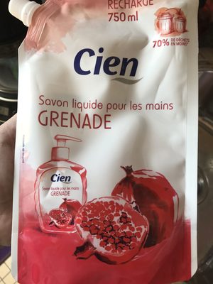 Recharge Savon liquide pour les mains Grenade