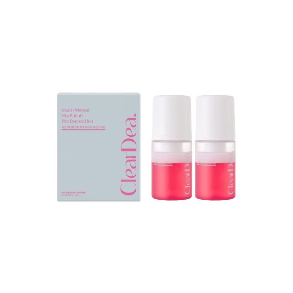 ClearDea Mucin Mineral Vita Bubble First Essence Duo Set- 60ml*2