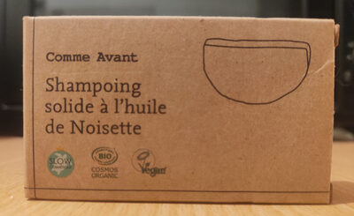 Shampoing solide à l'huile de Noisette