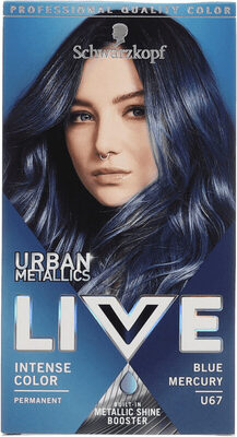 Live Urban Metallics U67 Blue Mercury