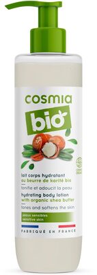 Lait corps hydratant au beurre de karité bio
