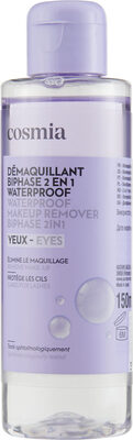 Démaquillant biphase 2 en 1 waterproof
