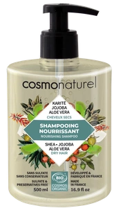 Cosmo naturel Shampooing Nourrissant Cheveux Secs Bio