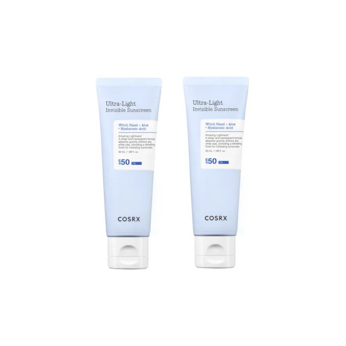 COSRX Ultra-Light Invisible Sunscreen - 50ml (2ea) Set
