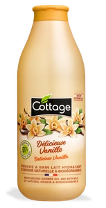 Cottage Vanilla Shower Gel And Bath Milk