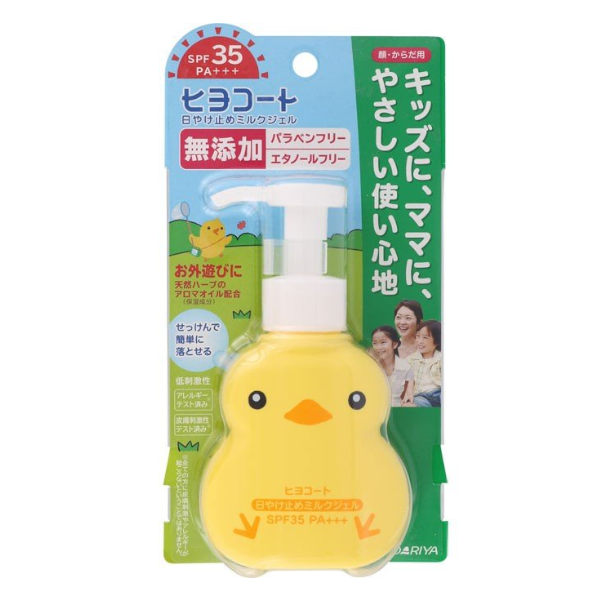 Dariya Hiyo Coat Sunblock Milk Gel SPF35 PA+++ - 100g