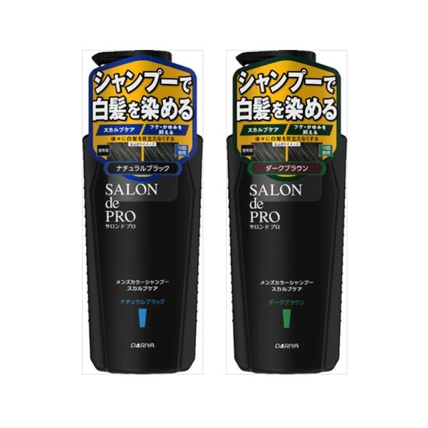 Dariya Salon De Pro Men's Color Shampoo & Scalp Care - 250ml