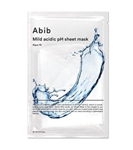Abib Mild Acidic pH Sheet Mask - Aqua Fit - 10pcs