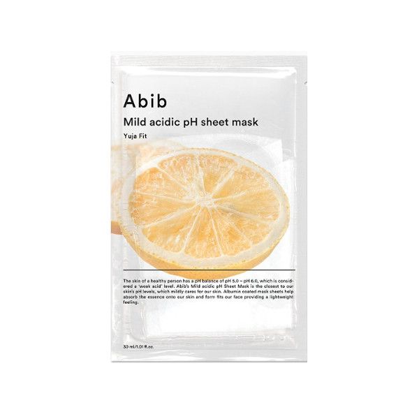 Abib Mild Acidic pH Sheet Mask - Yuja Fit - 1pc