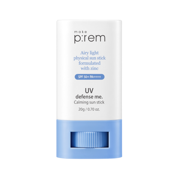 make p:rem UV Defense Me. Calming Sun Stick SPF50+ PA++++
- 20g