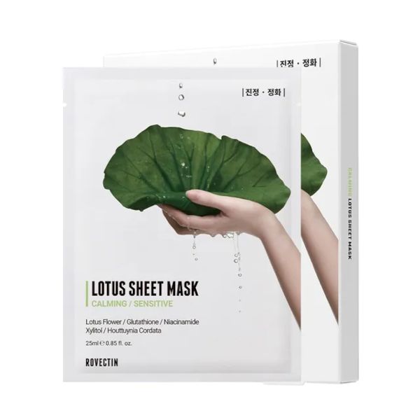 ROVECTIN Lotus Sheet Mask - 5pcs