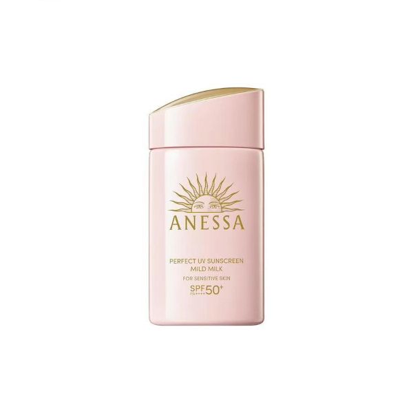 Shiseido Anessa Perfect UV Sunscreen Mild Milk For Sensitive Skin SPF50+ PA++++ - 60ml