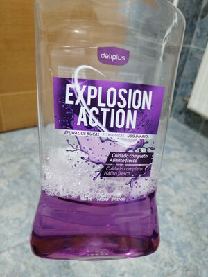 Enjuague bucal explosion action