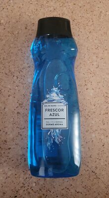 Gel de baño frescor azul