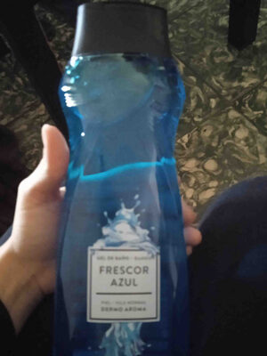 Gel de baño frescor azul