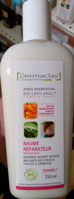 Bio Capilargil Après-shampooing Baume réparateur Mélisse Beurre de karité Babassu Pamplemousse