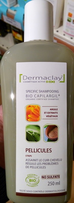 Bio Capilargil Specific Shampooing Argile et Extraits végétaux Pellicules