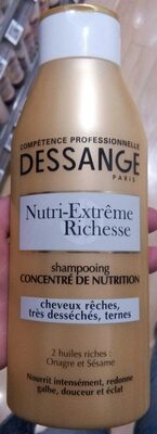 Shampooing concentré de nutrition nutri-extrême richesse