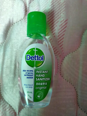 DETTOL hand sanitizer