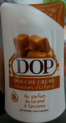 Douche crème douceurs d'enfance au parfum du caramel à l'ancienne